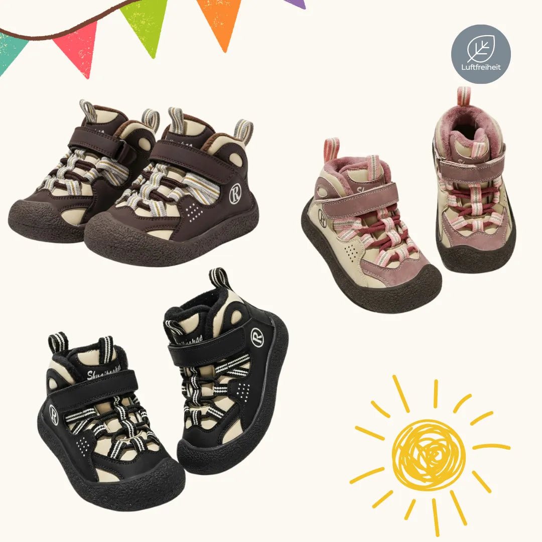 Luftfreiheit - Jerry Ultraleichte Winter Sneaker Barfußschuhe für Kinder - Luftfreiheit