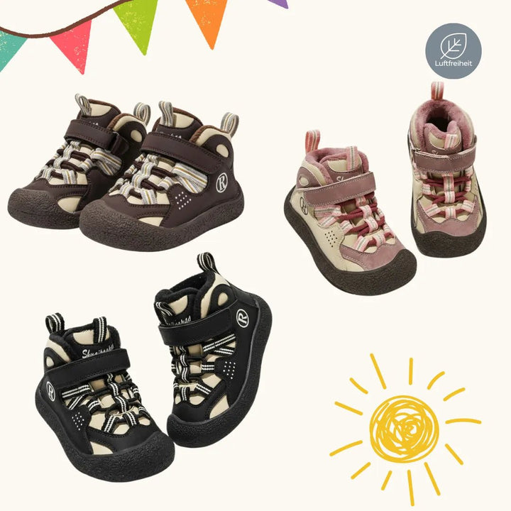 Luftfreiheit - Jerry Ultraleichte Winter Sneaker Barfußschuhe für Kinder - Luftfreiheit