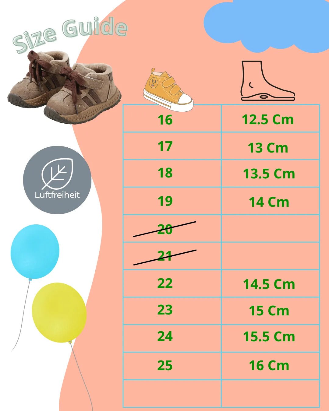 Luftfreiheit - Romy Ultraleichte Winter Schuhe für Kinder - Luftfreiheit