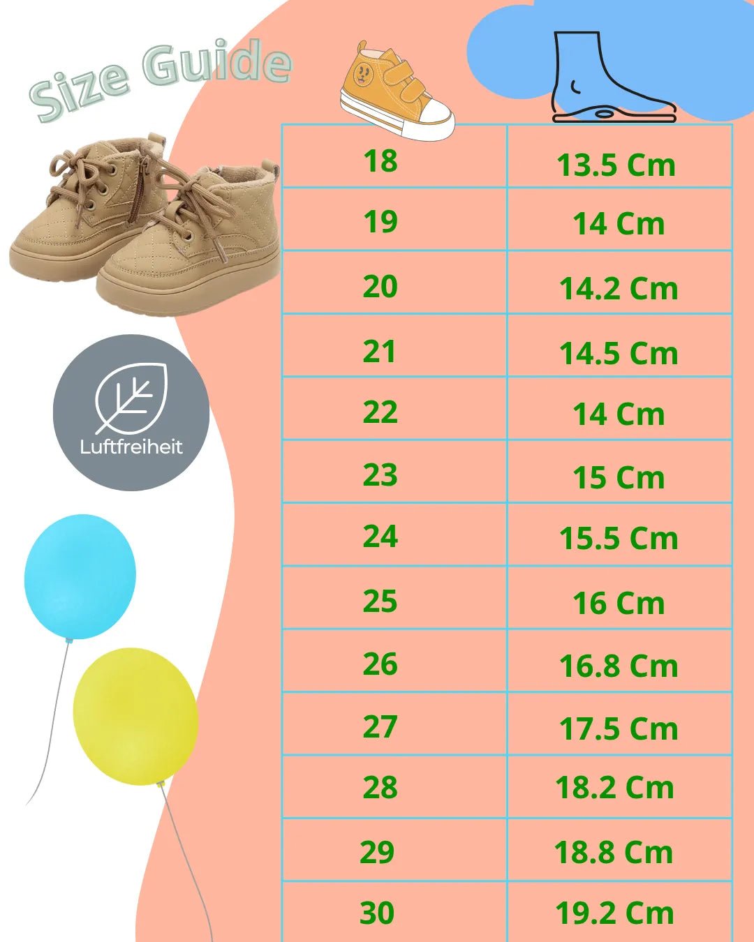 Luftfreiheit - Vany Ultraleichte Winter Schuhe für Kinder - Luftfreiheit