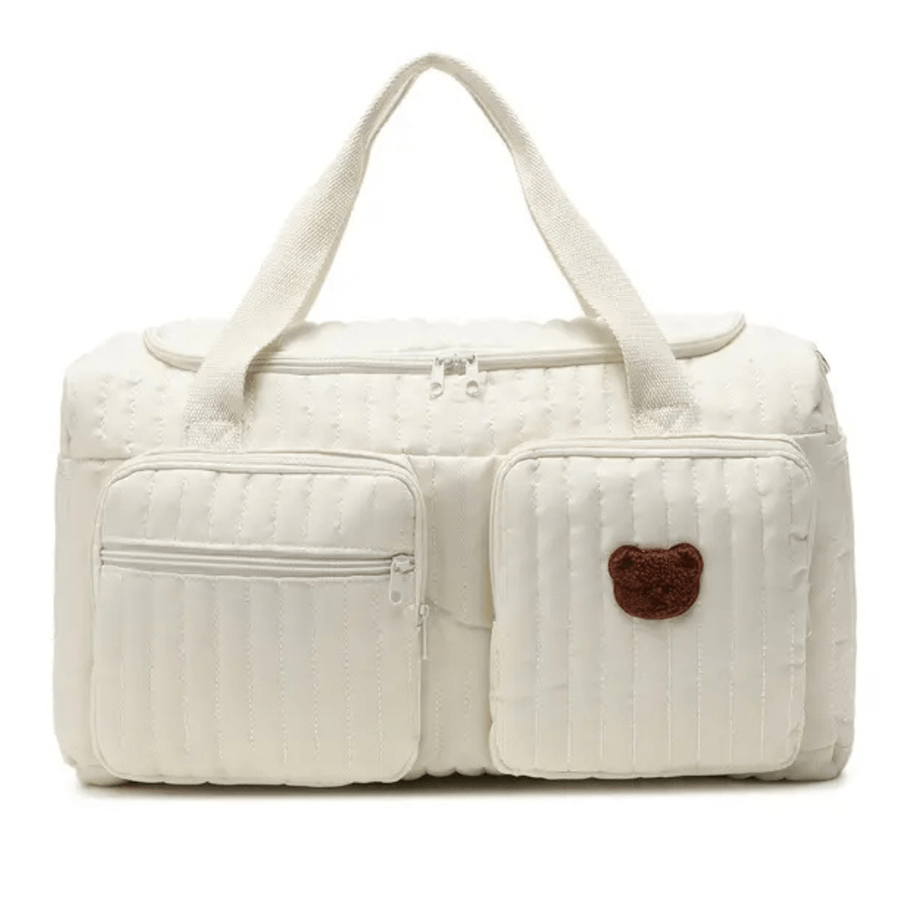 Willow Wickeltasche – Kompakte Version, Logo-Patch aus Kunstleder